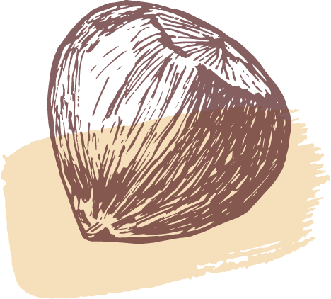 Chestnut with biege background Logo